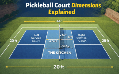 Pickleball Court Dimensions Explained for Homeowners