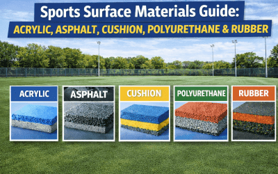 Sports Surface Materials Guide: Acrylic, Asphalt, Cushion, Polyurethane & Rubber